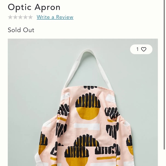 Anthropologie Apron NWT Optic Apron - Picture 10 of 10